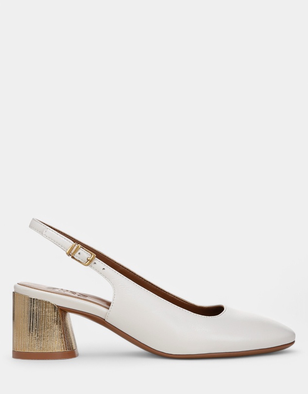 Naturalizer - Lane Slingback Pump - Warm White