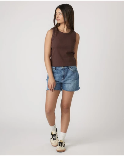 Decjuba Kids - Harper Logo Tank - Teens