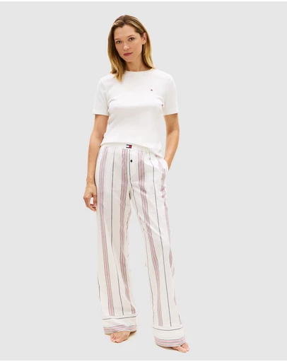 Tommy Hilfiger - Heritage Stripe Poplin Pyjama Bottoms