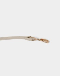 Forcast - Emeri Leather Adjustable Belt