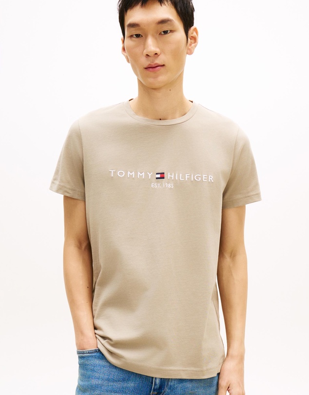 Tommy Hilfiger - Logo Embroidery Slim T-Shirt
