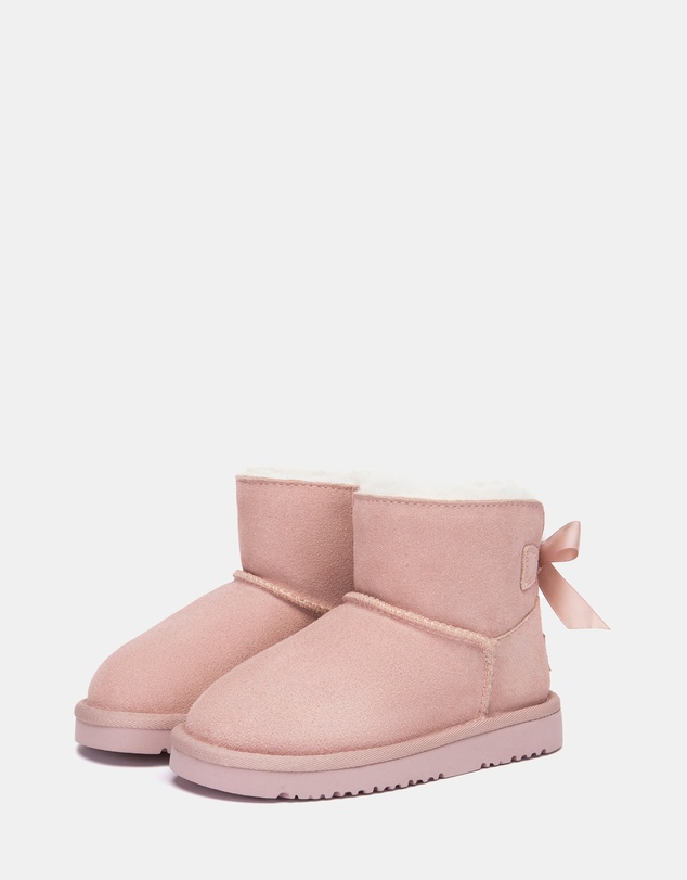 EVERAU - Australian Shepherd Ugg Melub Kids Cow Suede Upper UGG Boots