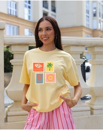 Vacancy Co - Postcard Tee