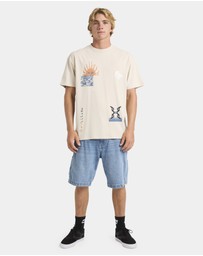 Quiksilver - Mens Free Lock T-Shirt