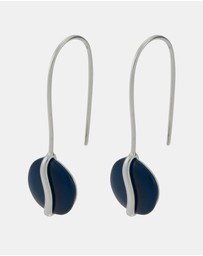 Skagen - Sofie Sea Glass Silver Tone Earring