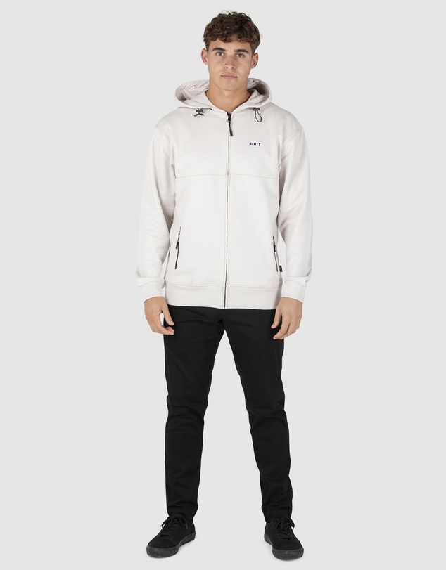 UNIT - UNIT Trainer Mens Zip Thru Hoodie