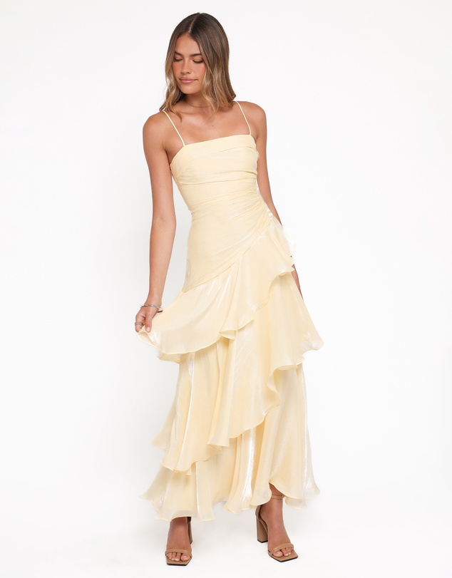 Petal & Pup - Rosalie Maxi Dress - Butter Yellow