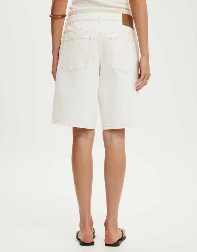 Cotton On - Baggy Denim Shorts