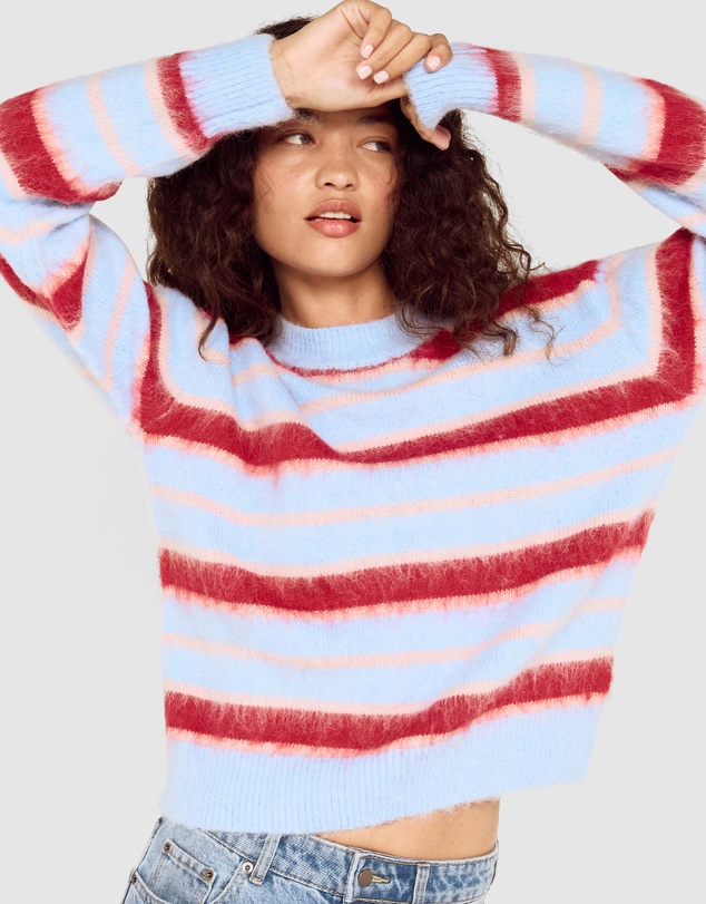 MINKPINK - Elka Stripe Knit Jumper