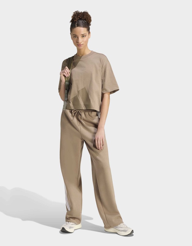 adidas Sportswear - Essentials 3-Stripes Open-Hem Fleece Pants Womens
