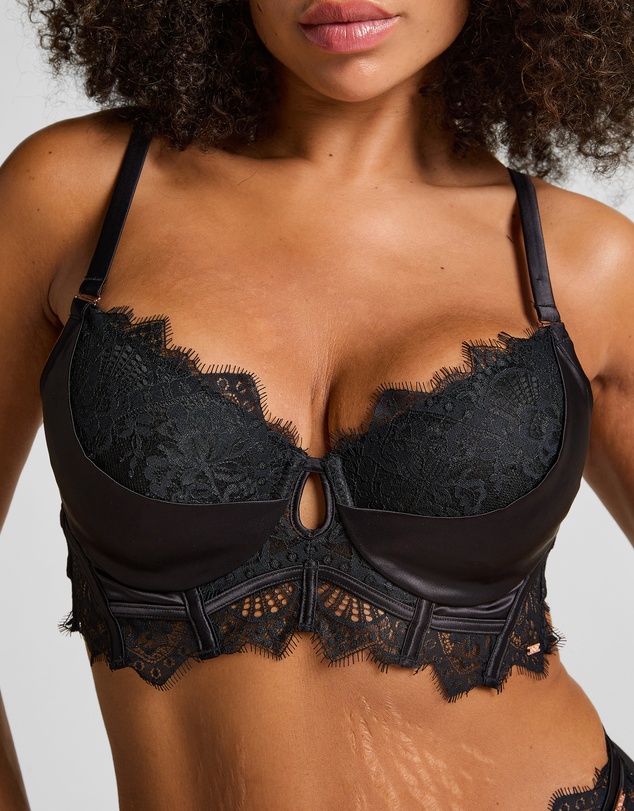 Hunkemoller - Zoe Padded Longline Underwired Bra