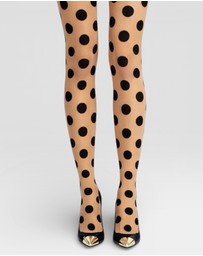 High Heel Jungle - Spotlight Premium Jacquard Tights