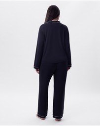 Bras N Things - Emilia Long Sleeve Top - Black