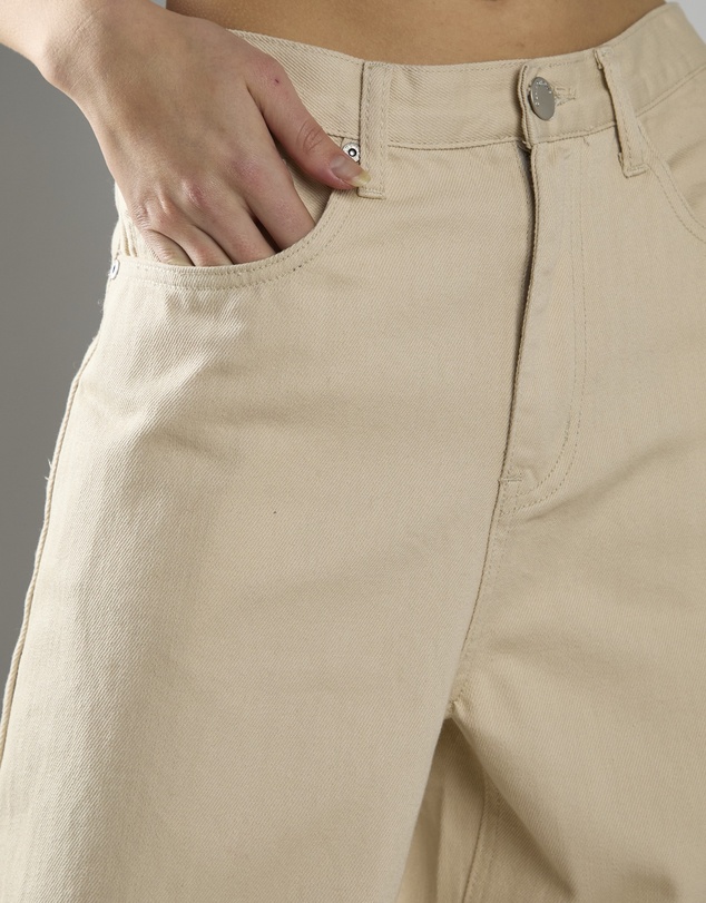 Glamorous - High-Waisted Straight-Leg Jeans