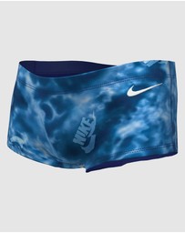 Nike - Hydrastrong Multi Print Blue Square Leg Brief