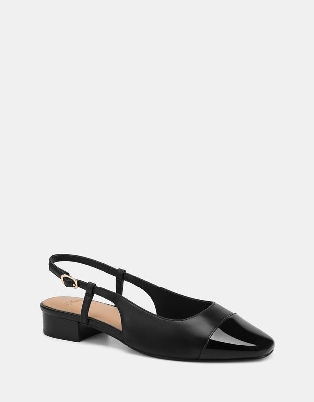 Wittner - Dame Dress Flats Black Leather