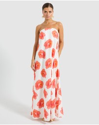Pasduchas - Brielle Strapless Maxi Dress
