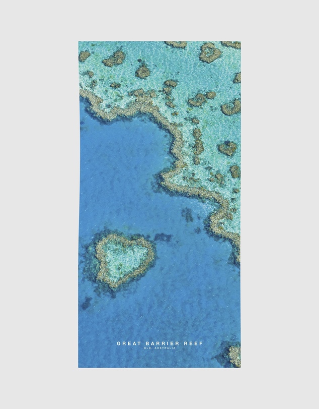 Remy Gerega - Great Barrier Reef Quick Dry Beach Towel
