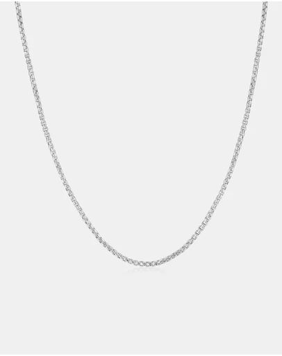Ania Haie - Silver Box Link Chain Necklace