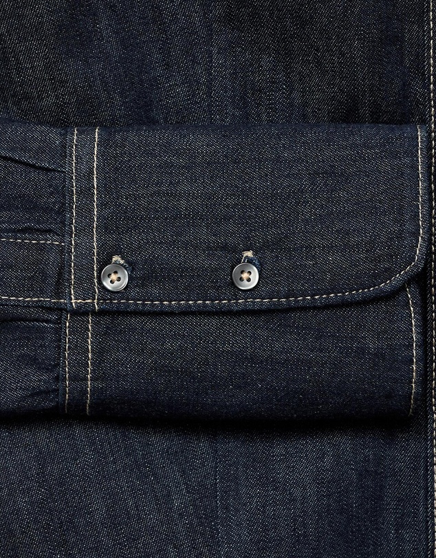 M.N.G - Denim Shirt With Seams