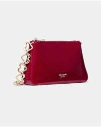 Kate Spade - Grace Patent Leather Heart Pochette