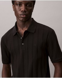 Calvin Klein - Variegated Rib Classic Polo Shirt