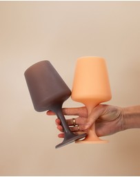 porter green - swepp | silicone unbreakable wine glasses