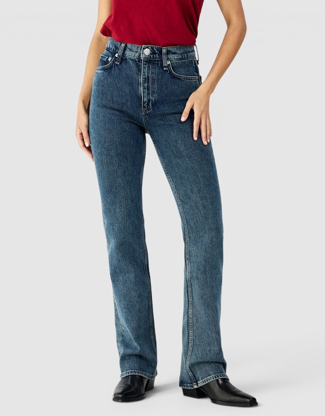 rag & bone - Peyton High-rise Full Length Bootcut Jeans