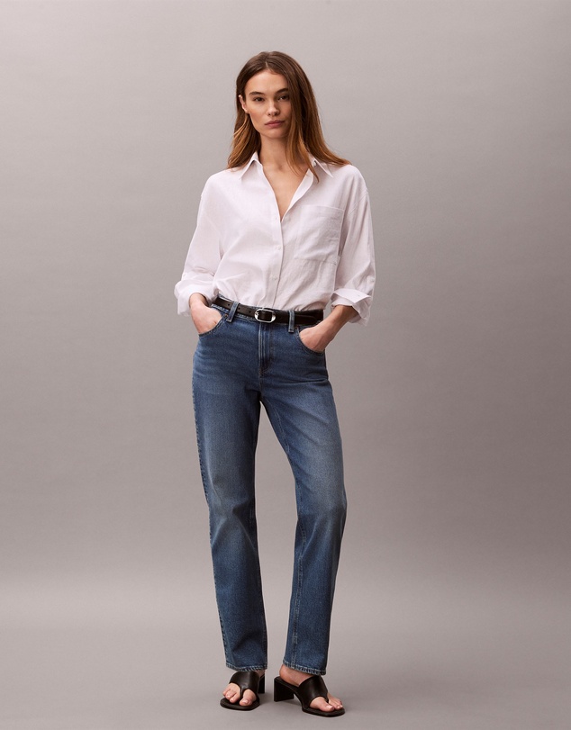 Calvin Klein Jeans - High Rise Straight Jeans