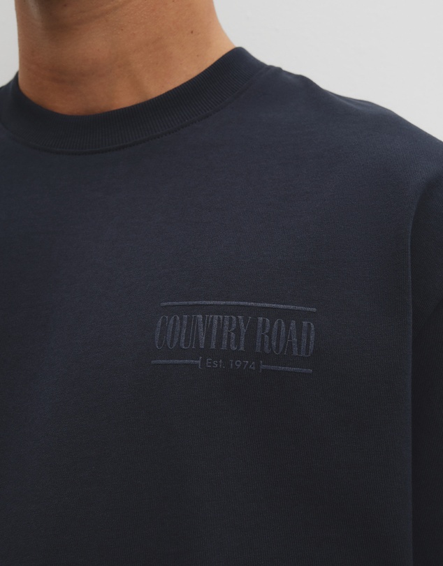 Country Road - Australian Cotton Short Sleeve Heritage Boxy T-shirt