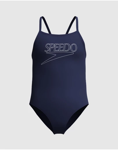 Speedo - Classic Logo One Piece - Kids-Teens