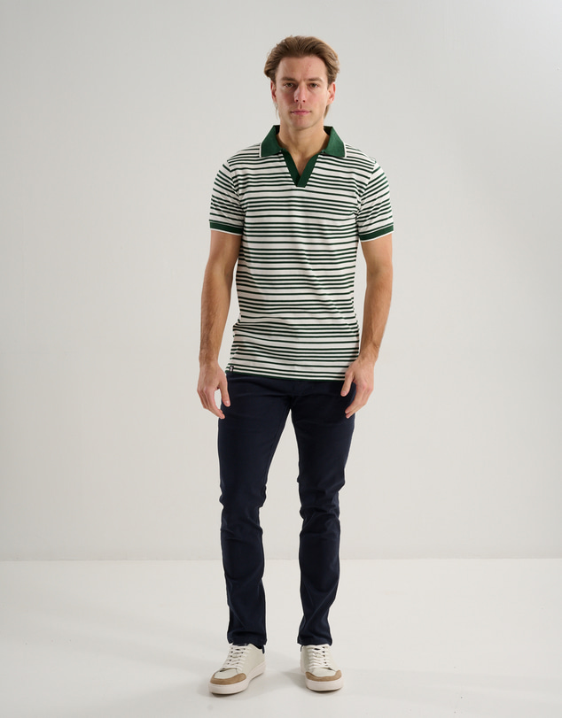3 Wise Men - 3 Wise Men Pitsburg Polo Shirt - Forest