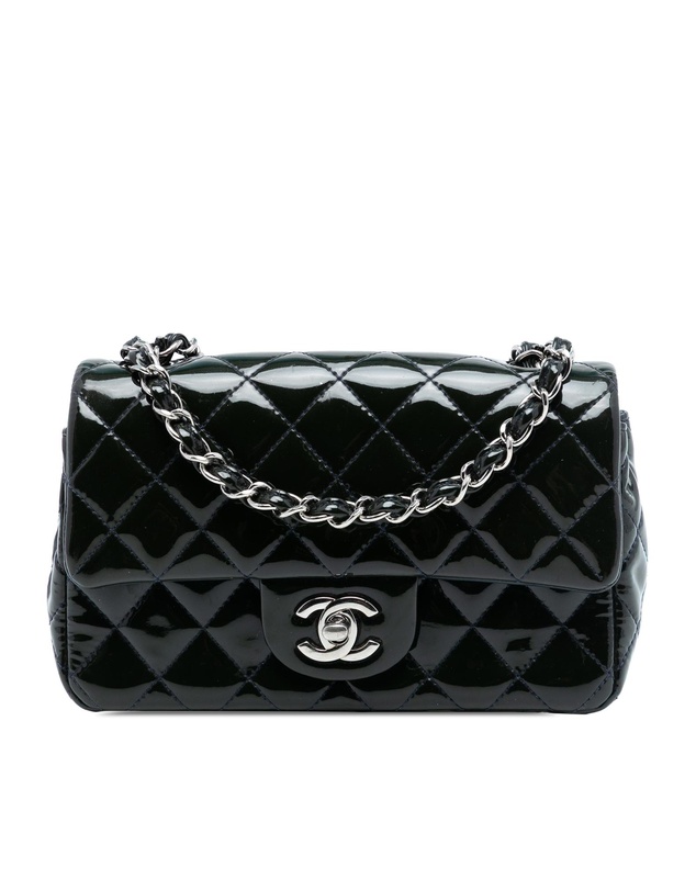 Pre-Loved by Azura Reborn - Pre-Loved Mini Rectangular Classic Patent Single Flap