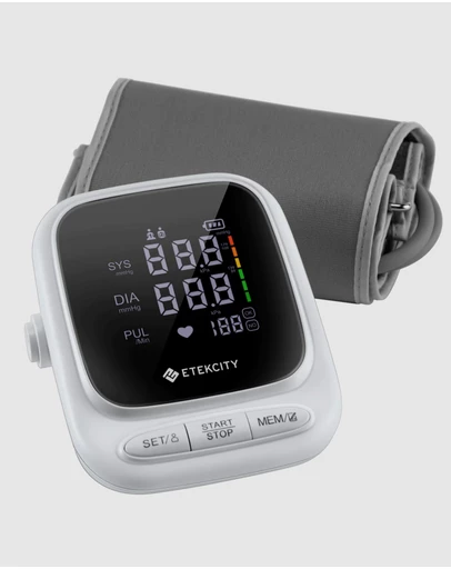 iWorld - Etekcity Smart Blood Pressure Monitor - White