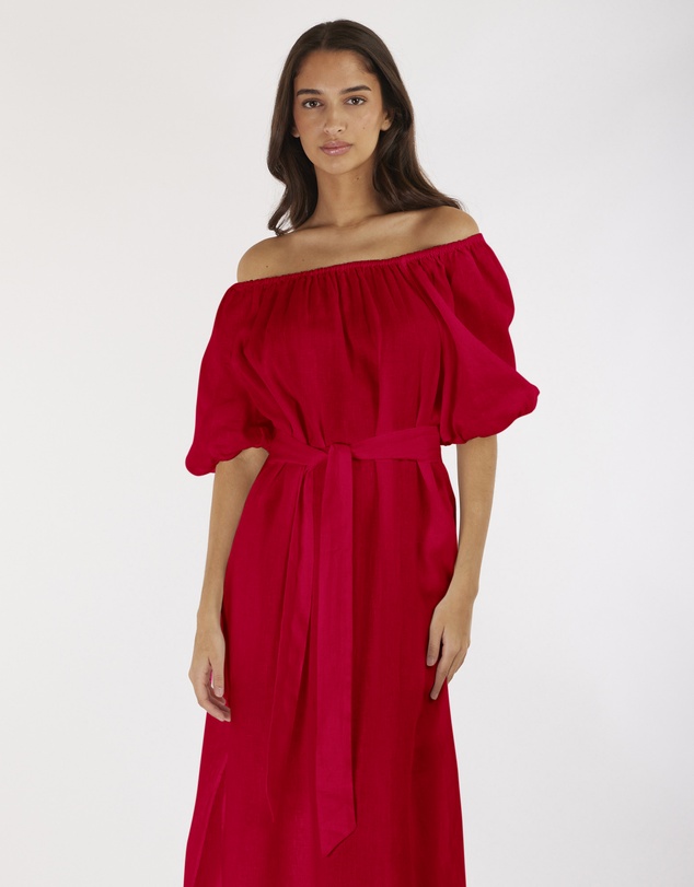 Amelius - Wren Linen Maxi Dress
