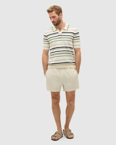 Seed Heritage - Multi Stripe Knit Polo