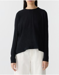 Bassike - Circle Long Sleeve T-Shirt