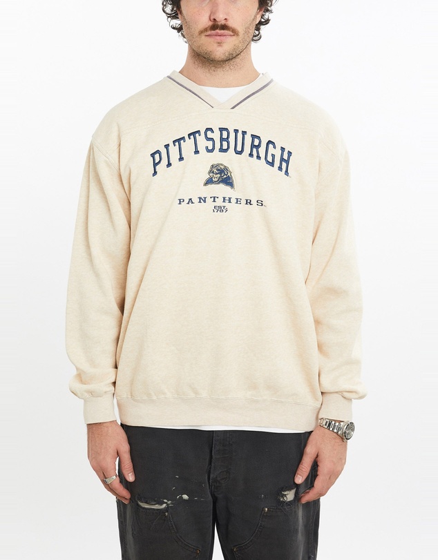 Vintage by The Real Deal - Pre Loved - Vintage NCAA Pittsburgh Panthers Sweatshirt