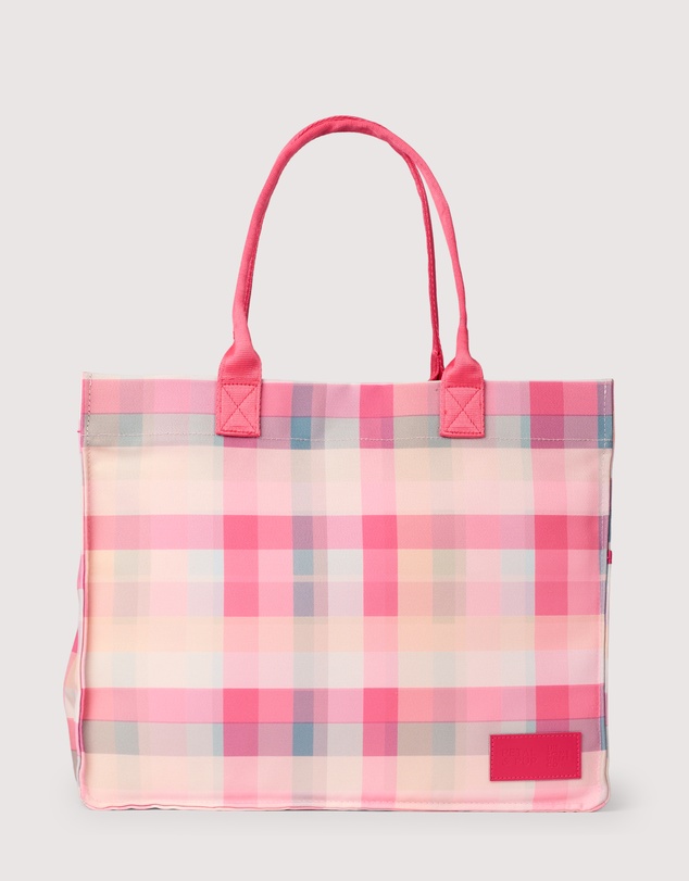 The Somewhere Co - Pink Plaid Ultimate Tote Bag