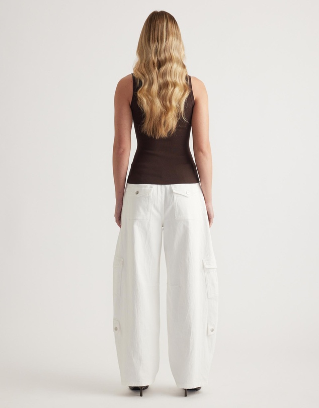 Decjuba - Holly Square Neck Knit Tank