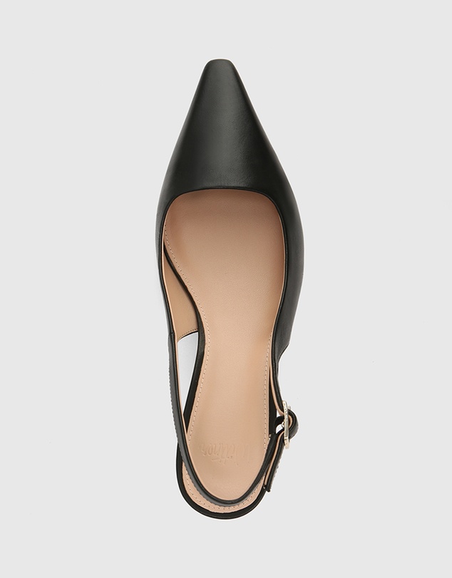 Wittner - Mella Leather Slingbacks