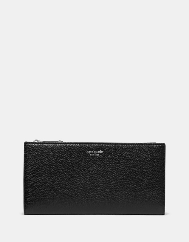 Kate Spade - Classic Pebbled Leather Large Bifold Wallet