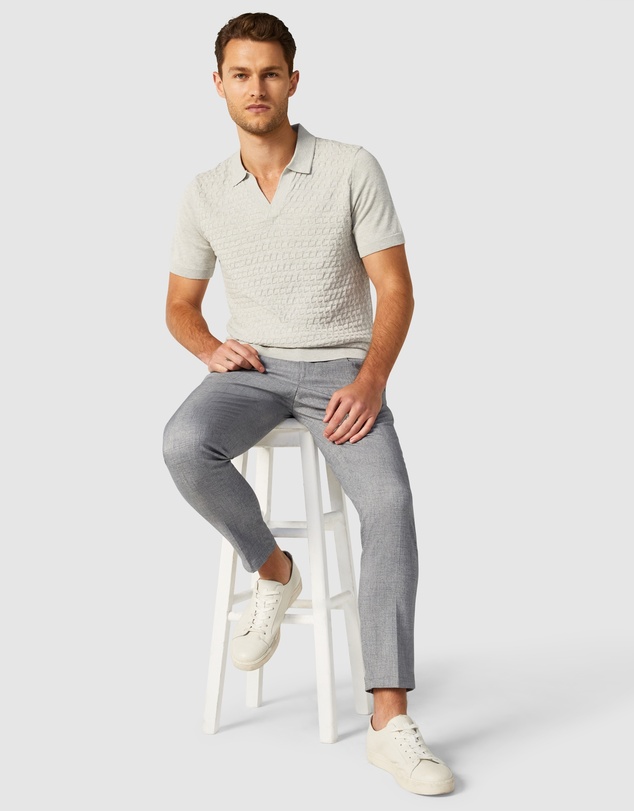 Politix - Short Sleeve Geo Knit