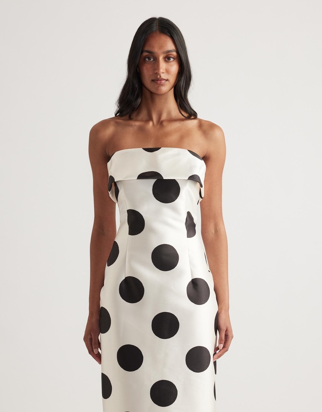 Decjuba - Zahra Strapless Midi Dress