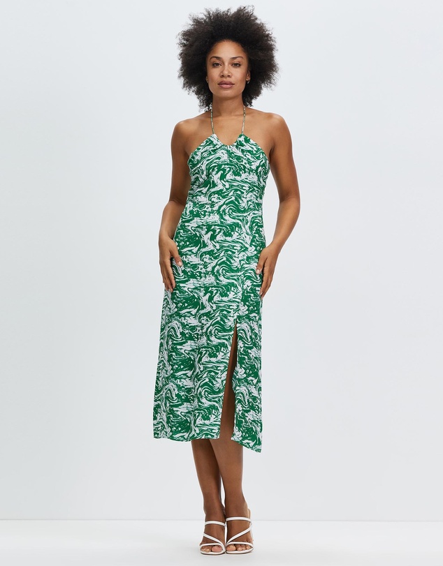 Third Form - Marble Draw In Slip Dress