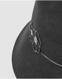 Max Alexander - Felt Black Trilby Hat