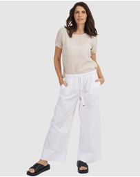 CAMIXA - Teena Linen T-shirt Top