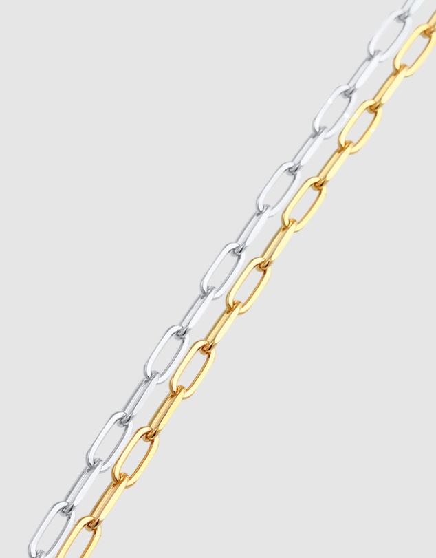 Elli Jewelry - Jewery Set Bracelets Bicolor 925 Sterling Silver