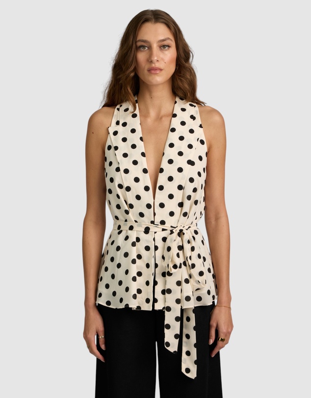 Honey and Beau - Franca Aline Vest Top