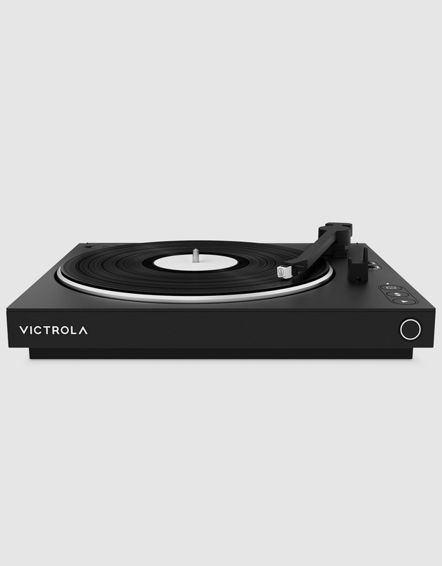 Victrola - Victrola Automatic Turntable - Black